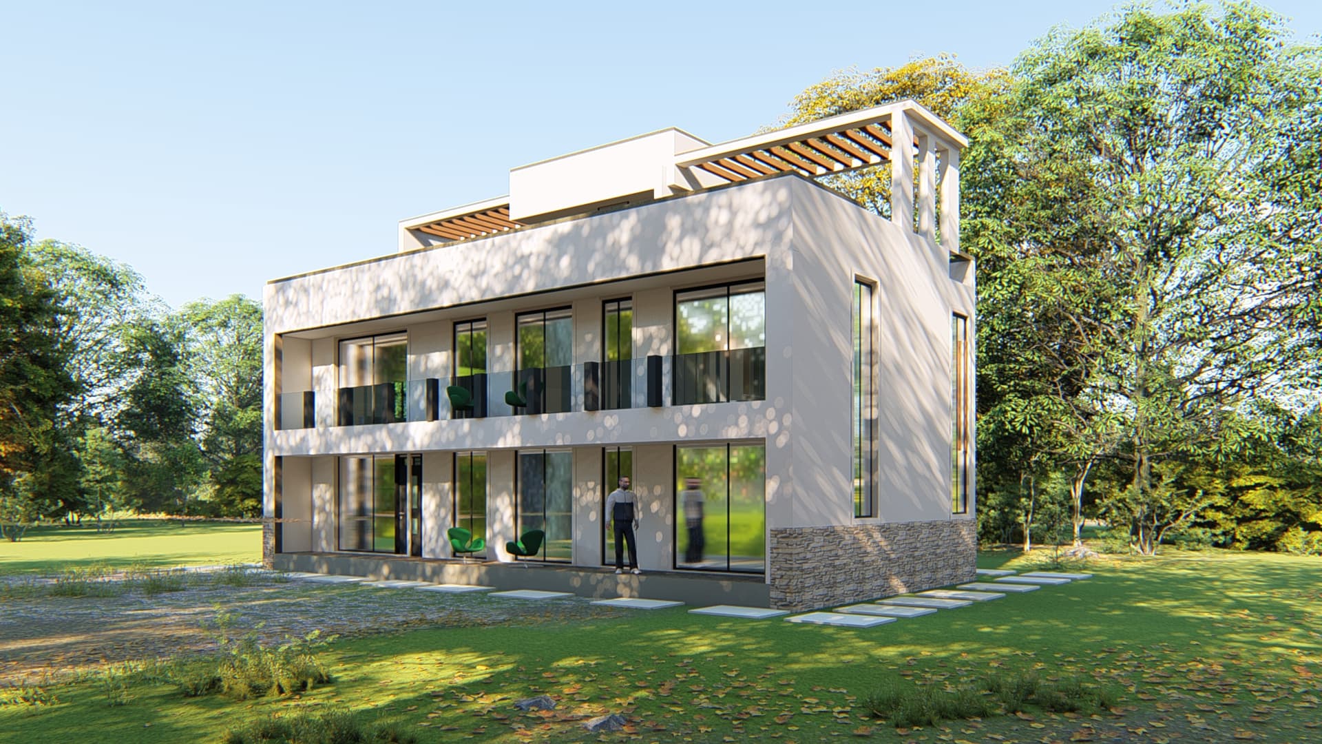 2-Bedroom All-En-suite Modern Maisonette with Rooftop Terrace